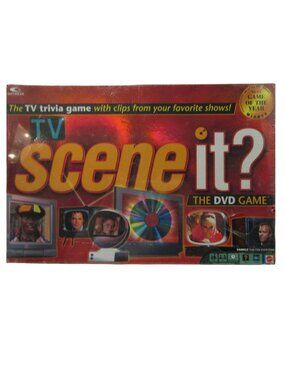 TV Edition Scene It! The DVD Trivia Game - SEALED - 2005 Edition